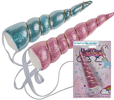 Inevitable Gifts and Gadgets Metallic Unicorn Horn Headband (Blue)