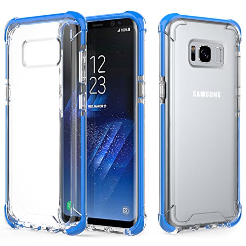 MoKo Samsung Galaxy S8 Funda - Flexible Case de Amortiguaci n TPU de Choque-Absorci n con Anti-ara azos Transparente Duro Back Cover para Samsung Galaxy S8 2017 5 8 Pulgadas Azul reviews MoKo Samsung Galaxy S8 Funda - Flexible Case de Amortiguaci n TPU de Choque-Absorci n con Anti-ara azos Transparente Duro Back Cover para Samsung Galaxy S8 2017 5 8 Pulgadas Azul
