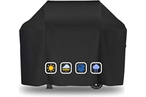 Grillabdeckung für Weber Spirit 300 Series, Spirit E310, E315, E330, 7106 Grill Abdeckung for Spirit II 300 Series, 132CM 600D Oxford BBQ Abdeckhaube, Heavy Duty & Wasserdicht, Reißfeste, UV