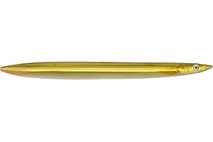 Savage Gear line thru Sandeel, sea trout bait, sea trout tackle, Motor Oil UV, 15cm - 27g