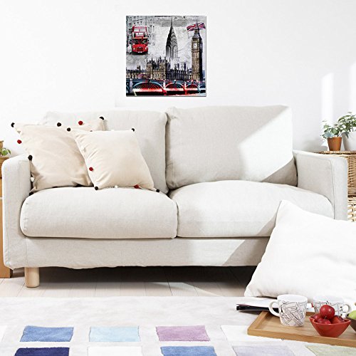 DIY 5D London Scenery Diamond Painting Cross-Stitch for Entrance Living Room Bedroom - 4