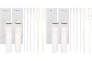 Mipcase 4 sets Test Easy Operation of Home Parvo Canine Ag for Rapid Dog Suppliles Strips Cpv Puppy Testing Paper Cards Antigen Professional Distemper Household Quick Portable