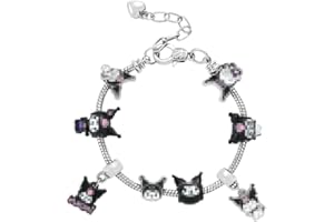 GYCAQAC Party Pulseras Kuroml, 1 pieza, Kuroml Pulseras Niña, Kuroml Ajustable Brazalete, Kuroml Pulseras Amistad, Pulseras Mujer Lindo Anime Cartoon, para Mejor Amiga, Regalo Cumpleaños Navidad Aniversário