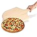 Produktbild Lucky Day Pizza-Brett aus Holz, rund, mit Hand, Pizza-Backblech, Pizzastein, Schneidebrett, Platte, Pizza-Kuchen, Backutensilien