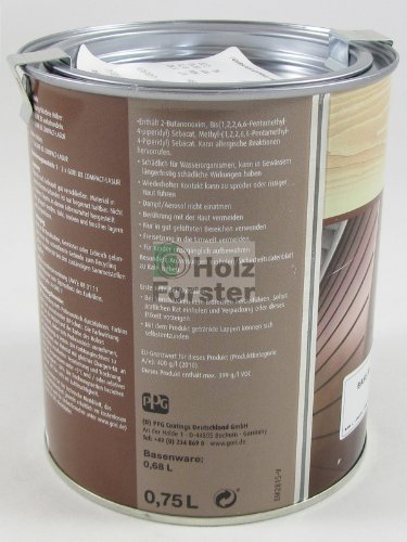 Gori 88 Compact Holz Lasur Sonderfarbton 4170 Antikblau, 0,75Liter - 2