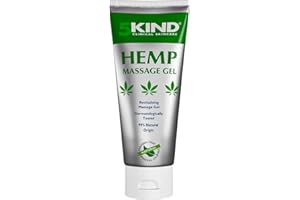 5KIND CLINICAL SKINCARE 5kind Hemp Active Gel 100ml - High Strength Formula - Natural Hemp Massage Gel for Back, Muscles, Feet, Knees, Neck & Shoulders - Muscle Rub Rich in Natural Extracts