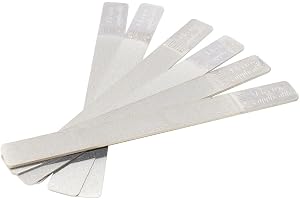 Guitar Nut Files Set 6 st rostfritt stål Luthier Tools för elgitarr, 09-42