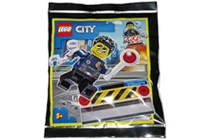 Blue Ocean LEGO City Duke Detain zestaw folii minifigurkowych 952011 (w worku)