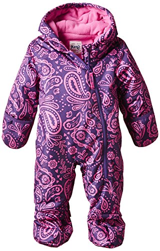 Kite Kids Baby-Girls Nimbus Paisley Snowsuit, Purple (Purple/Pink), 3 Years (Manufacturer Size:2-3 Years)