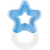 dentistar 1 Pack Cooling Teether for Babies 3 Months and Up - Cooling Teething Aid and Teething Toy for Babies and Toddlers -