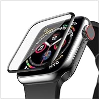 LULLABY IWatch Series 4/5/6 44MM Latest Generation Curvy boder Glass membran PMMA Film Clear with Built-in 9H Hardness…