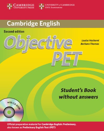 Objective PET 2nd Student's Book without Answers with CDROM