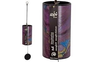 Zaphir Sufi Klangspiel Feng Shui F - A - D - F - A - G - A - D Windspiel 5 seasons Harmonie Metall Klangstäbe hochwertig präzise Handwerkskunst aus Frankreich Musik Klang Percussion Weltmusik