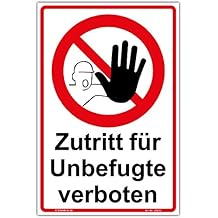 Suchergebnis auf Amazon.de für: schild zutritt verboten