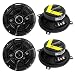 (2) Pairs of Kicker 41DSC54 5-1/4 5.25 D-Series 3-Way Car Speakers DSC5 with Thin-profile Woofers Totaling 800 Watt Peak/200 Watt RMS RS.14499.00