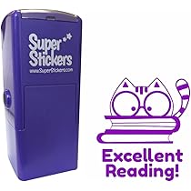 I Read With My Teacher Today! Teacher Stamp - 22mm - View #7