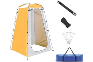 YueWan Tente de douche et de toilettes, portable - 1,9 m - Tente à langer pliable pour le camping, les voyages, la douche, le camping, les tentes, la chambre, le sac à dos en plein air