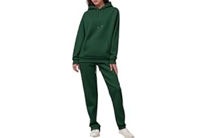 BAUENIEROY women's clothing 2025 Lounge Wear Sets For Women UK Tracksuit Full Set Wear 2 Piece Ladies Fall Fleece Tracksuits Comfort Long Sleeve Hoody Coat Tops Trousers Fashion Autumn Winter Clothing