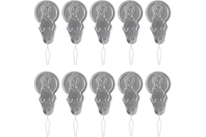 AEUEZXX Nadeleinfädler, 10 Stück Einfädelhilfe für Nadeln, Aluminium Nadeln Einfädler, Aluminium Mini Nadeleinfädler zum Handnähen, DIY Handarbeit Nähen Werkzeuge