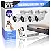 Produktbild Videoüberwachung Set HD 4X Nachtsicht Aussen Überwachungskamera + 2 TB Festplatte