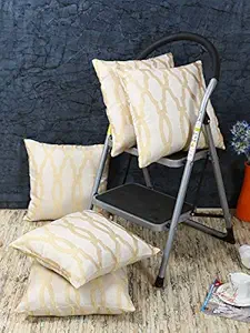 Rangrage Designer Decorative Throw Pillow/Cushion Covers (16 Inch X 16 Inch Or 40Cm X 40Cm) - Set of 5