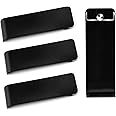 4pcs Nintendo Switch Back Stand Replacement Shell Holder Kickstand Compatible with Switch Console (Black)