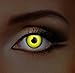 Produktbild Funky Vision Kontaktlinsen I-Glow - 3 Monatslinsen, Yellow UV, Ohne Sehstärke, 1 Stück
