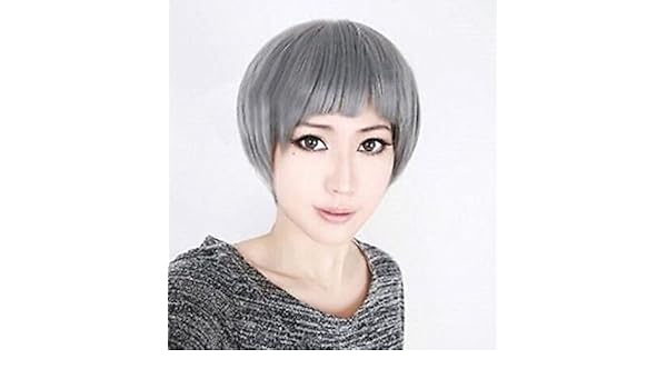 Convenient And Simple Fashion European Ash Cosplay Anime Wig