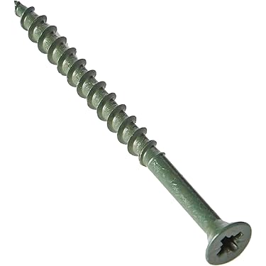 Assortimento Viti Per Terrazze In Legno - 460 Pezzi In 3 Misure Con Punte Per Avvitatore