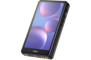 HiBy R5 II (2nd Gen) Odtwarzacz Hi-Res z systemem Android 8.1, 35 godzin baterii, wzmocnienie klasy A, zrównoważone wyjścia i dekodowanie MQA 16x