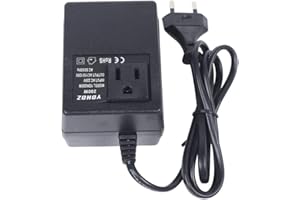 YYANLAK Spannungswandler, 220V auf 110V Stromwandler Wandlertrafo, Transformator Converter, Step Down Transformer, schwarz