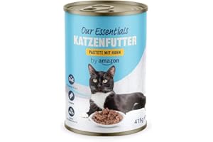 by Amazon Katzen Nassfutter Pastete mit Huhn, 1 x 415g