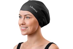 ‎LIMMYS Limmys Premium Badekappe für Damen & Herren – Weiche Silikon Badehaube für Erwachsene – Bequeme, Stromlinienförmige Passform, Chlorresistent, Hypoallergen, Schwimmhaube für Training & Freizeit