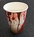 Produktbild Sachsen Versand 8 Papp-Papier-Einweg-Becher-Party-Geschirr-Tisch-Deko-Halloween Gruseln Scream Blut Halloween