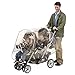 Baby Buki – 90112 – Rain Cover for Twin Pram