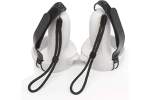 LIANGMEI Knuckle Straps with Wrist Straps Compatible for Oculus Quest 2 VR Anti-Drop Hand Grip Accessories