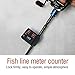 Produktbild Angeln Schnurzähler Digital Angelschnurzähler Angelschnur Zähler Digitalanzeige Angelschnur-Längenzähler, 99m Angelschnur-Tiefenmesser Clip-on Rod Linie Zähler Tiefenmesser Finder Angeln Werkzeuge