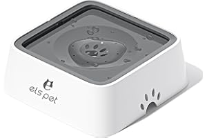 ELS PET Wassernapf für Hunde: 2L Auslaufsicher Trinknapf Reisenapf, rutschfest Katzen Hund Haustiere Hundenapf Anti-Schwapp Wasserspender für Haustiere & Innen & Draußen & Auto