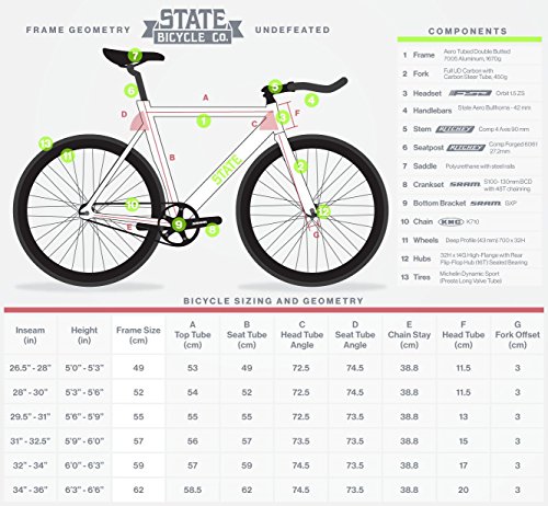 state bicycle undefeated