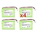 4 Fenzer Rechargeable Baby Monitor Batteries for Graco iMonitor 2795DIGI1 2791DIGI1 A3940 RS.3799.00