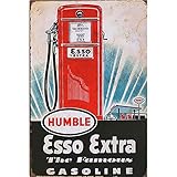 Das Schild besteht aus Metall.