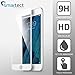 Produktbild smartect [Full Screen | White] Glass Screen Protector for iPhone 6 Plus/6s Plus by 0.3mm Ultra-Thin Shield Protector | Premium Tempered Glass 9H Hardness with Anti Fingerprint Coating