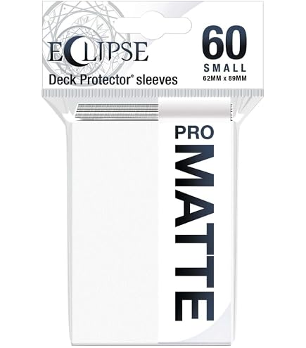 Ultra Pro Eclipse PRO-Matte Kartenhüllen – 60 Stück, Schwarz, Für Yu-Gi-Oh! Größe