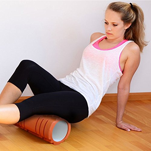 VERGLEICHSSIEGER: „3 in 1“ Faszienrolle als Set „Roll on“ von Sportastisch :: Massagerolle + Faszienrolle + Massageroller mit Griff :: extra lang mit 48cm :: exklusiv 6 verschiedene Zonen für Yoga und Pilates:: unterschiedliche Härtegrade (weich bis hart), ideal für Anfänger oder Fortgeschrittene :: Tragetasche inklusive :: ideal zur Behandlung schmerzender Faszien :: optimales Training für Rücken, Nacken, Beine, Schulter und Oberschenkel:: 3 Jahre Sportastisch Produktgarantie - 5