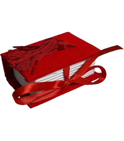 10 PEZZI Scatolina velluto Tocco Laurea portaconfetti porta confetti ROS