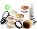 Intelligent Cosmetics® Mineral Makeup "MEDIUM BEIGE" 7 Piece Set Pure Minerals Foundation Sheer Finish Full Coverage