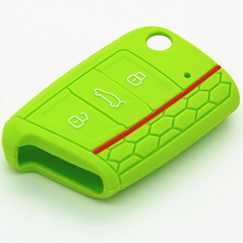 * Leon 5F SEAT · Apfel-Grün · Key Cover · Schlüsselhülle Leon 5F SC ST · Schlüssel Hülle ETUI Klappschlüssel - 2