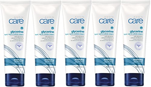 Avon Care Glycerine Hand and Nail Cream Kit Pack of 5