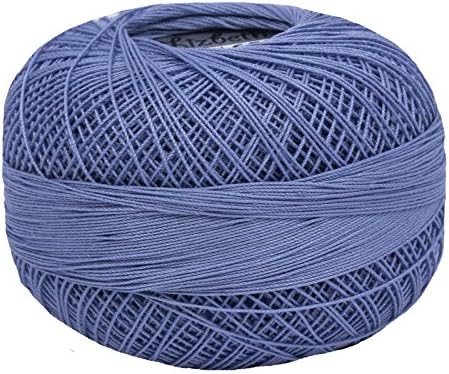 Lizbeth Size 80 HH80 Lizbeth Cotton Thread 184 yds 10 Grams, Periwinkle