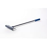 Igelwalze - zum Perforieren von Tapeten - Igelwalze mit Teleskop Aluminiumstiel - ausziehbar bis 98 cm - Stachelwalze - Nagel